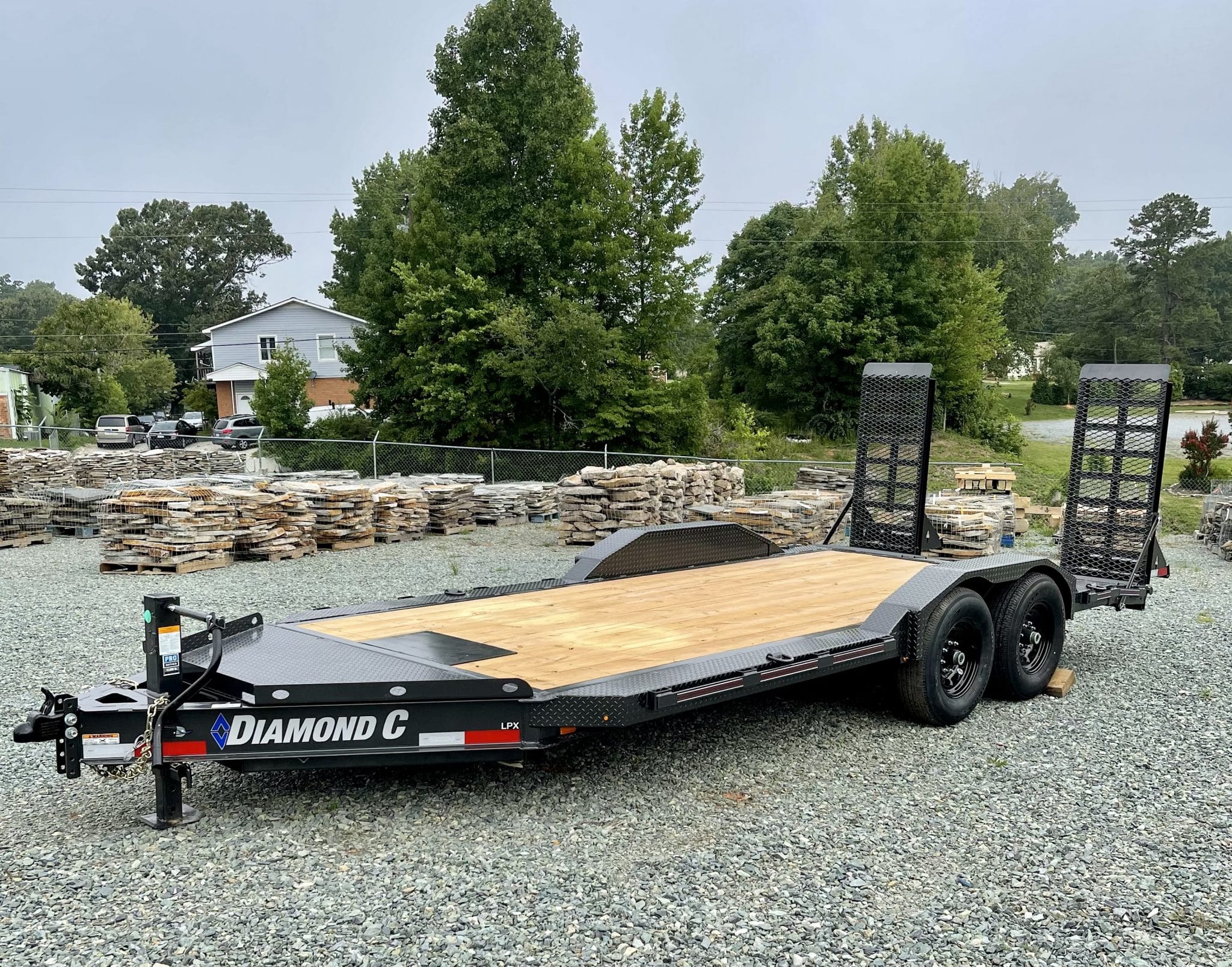 2023 Diamond C Lpx207 18 Equipment Trailer Groundworks Trailer Sales And Landscape Materials 2590