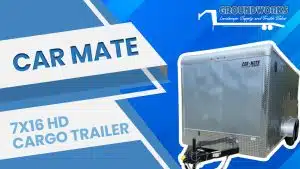 Car Mate 7x16 HD Cargo Trailer